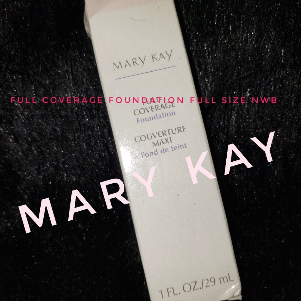 NWB Mary Kay Full coverage foundation full size